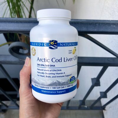 Supplements for energy and better digestion - cod liver oil